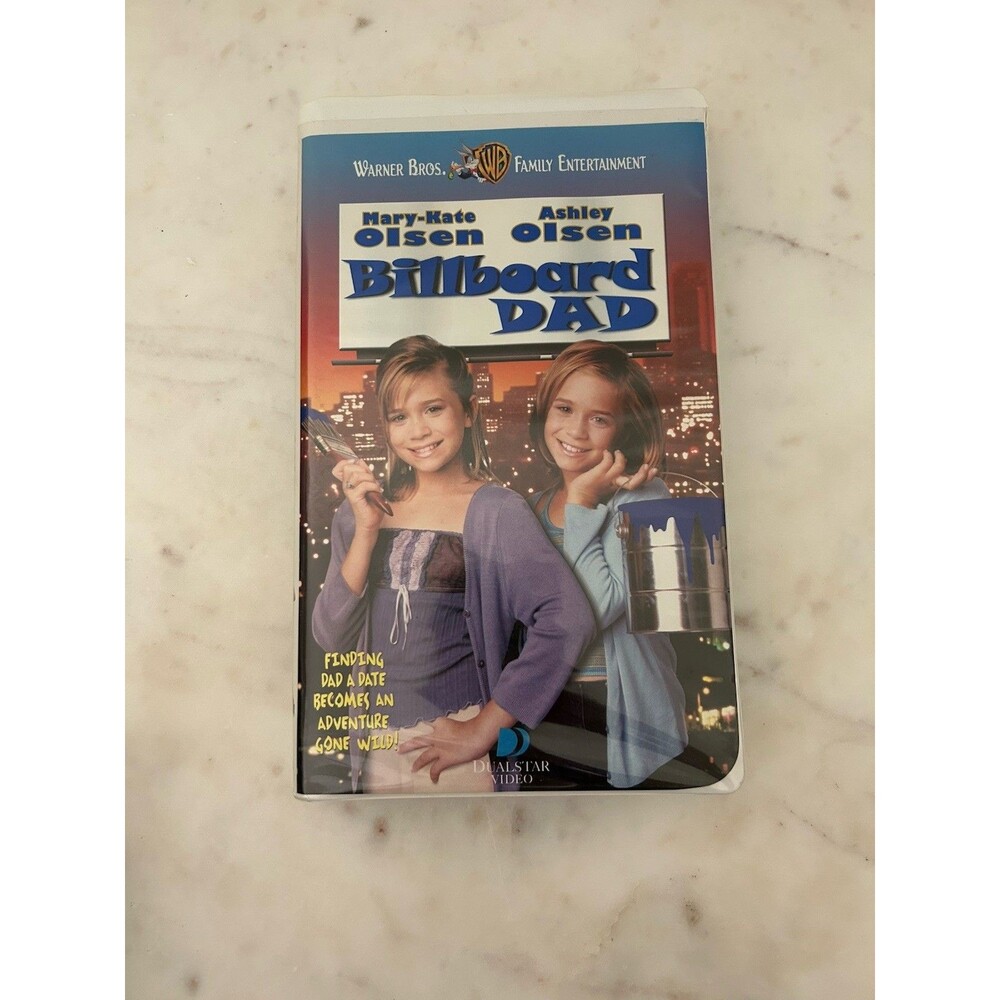 Billboard Dad (VHS, 1998, Clam Shell Release) W/ Sweepstakes & Detective Dollar